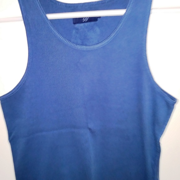 Blanc Bleu French Sleeveless Tank Camisole Top (3XL) - Picture 2 of 8